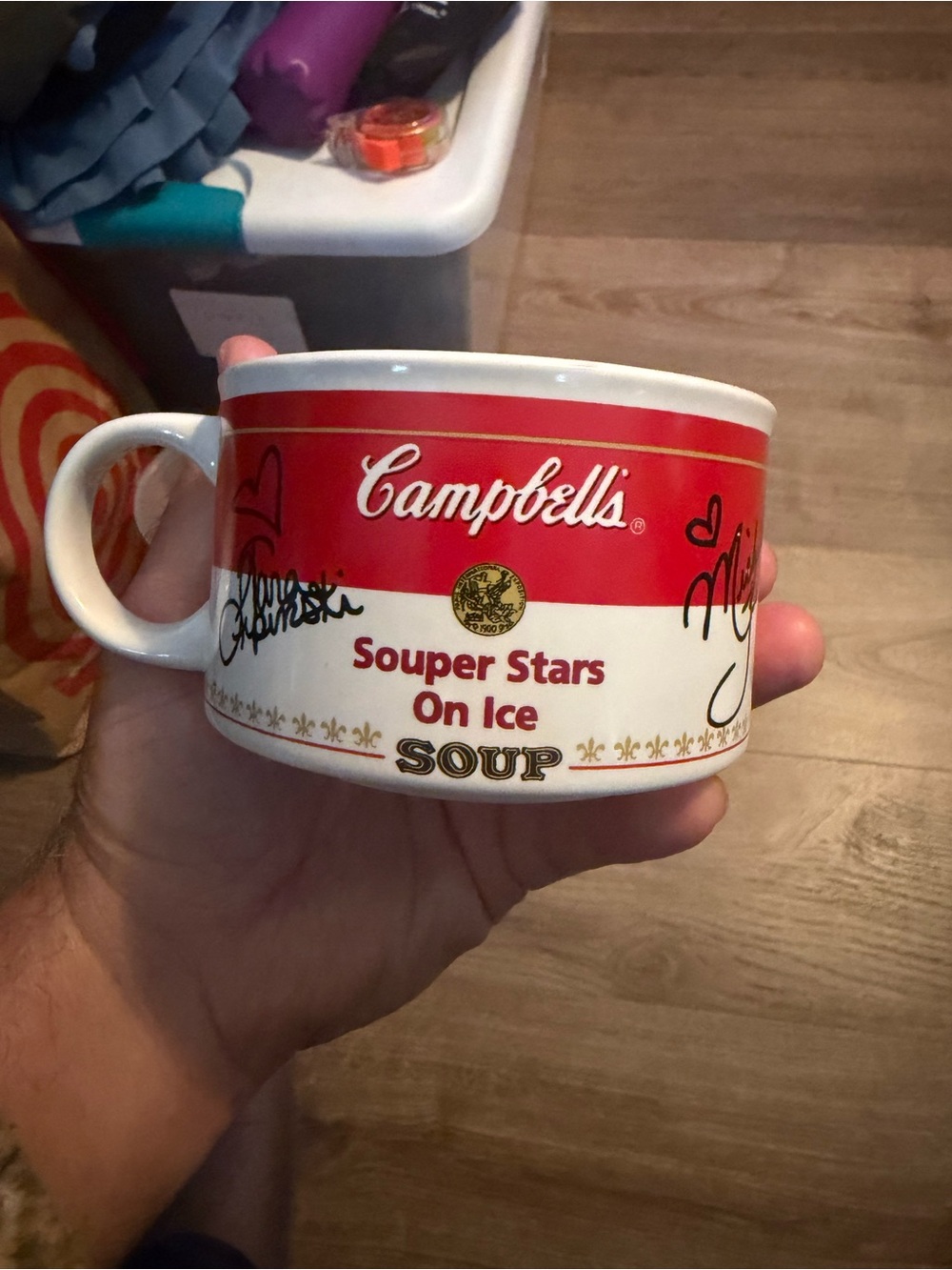 Campbell's Red & White Souper Stars On Ice Soup Mug